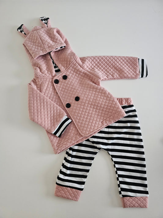 Quilted Tracksuit Set